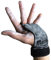 MACCIAVELLI - Pull Up Grips, Hand Grips, Wodies für Calisthenics, Crosstraining, Freeletics, Gymnastik,Turnen (Schwarz, M)