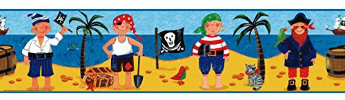RoomMates 54298 Piratenbordüre