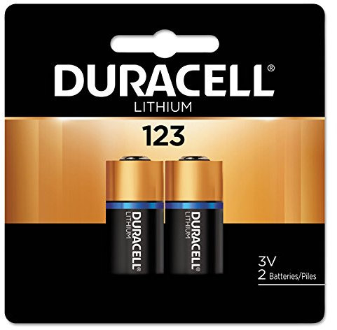 Ultra High-Power Lithium battery, 123, 3 V, 2/Pack, venduto in una confezione