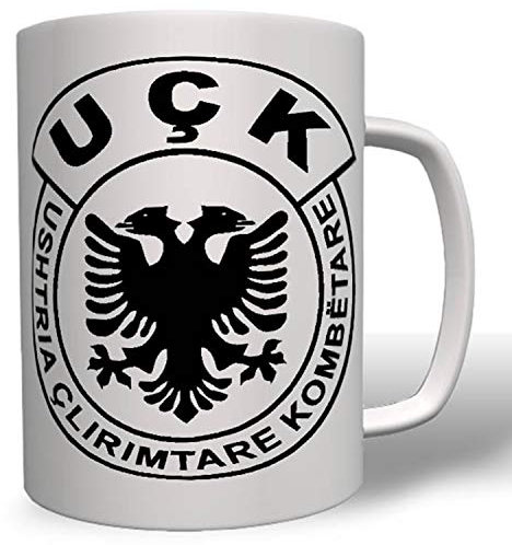 UÇK Kosovo Armee Ushtria Clirimtare Kombetare Wappen Tasse Kaffee Becher #16691