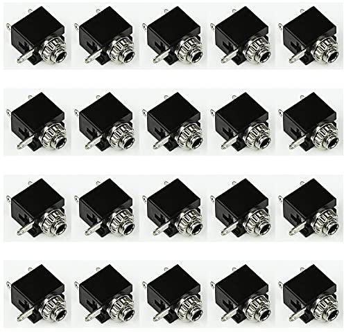 cess-212 2,5 mm Mono TS Buchse Klinkenbuchse mit Schalter PCB Panel Mount – 20 Pack