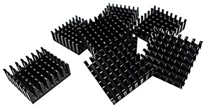 Qnap HS-M2SSD-01 Heatsink for M.2 SSD Module 14x14MM Black self Adhesive 8 pcs