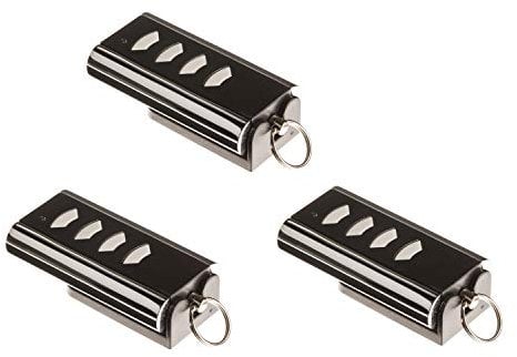 3 Stück Normstahl Entrematic Handsender RCU433-4 RCU 4-Befehl 433 Mhz Rolling Code Funksender Fernbedienung Garagentoröffner