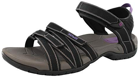 Teva Women's Tirra Sports & Outdoor Sandals, Black/Grey, 6.5 UK