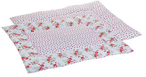 LITTLE DUTCH 5680 Laufgitter-Matte weiß mit Rosen