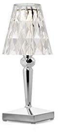 Kartell Battery, Tischleuchte, Verchromt