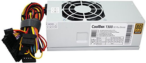 Coolbox Falcoo300Tbz - Fuente de Alimentación TFX, Color Gris