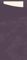 Duni Serviettentasche Bestecktasche Sacchetto Plum 190x85 mm 100er Pck.