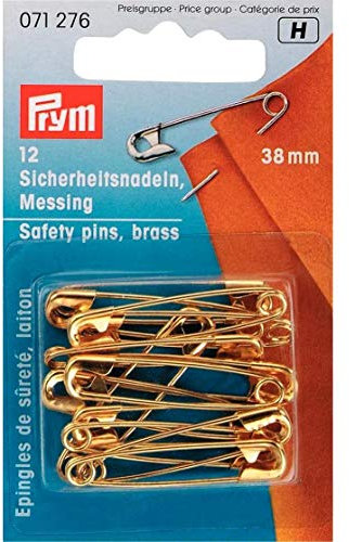071276 - Sicherheitsnadeln MS 2 silberfarbig 38 mm