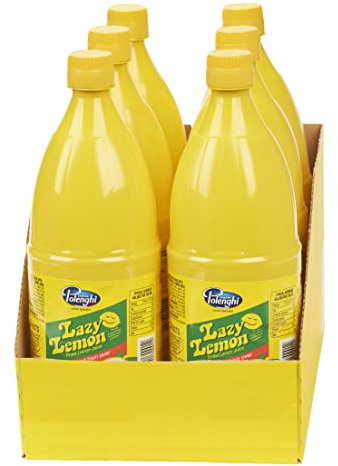Lazy Lemon Juice 1 Litre (Pack of 6)