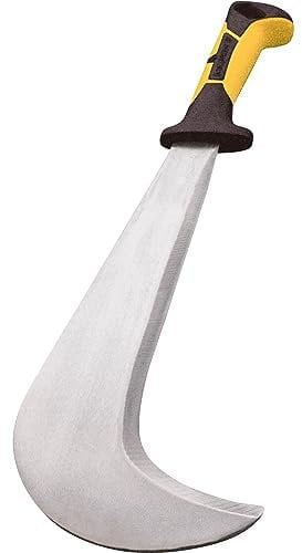 Ochsenkopf Roncola Acciaio Svizzera, Roncola Machete con Impugnatura Bicomponente, Lama Lunga 295 mm, per Lavori Forestali e in Giardino, Ox 252 K-0500