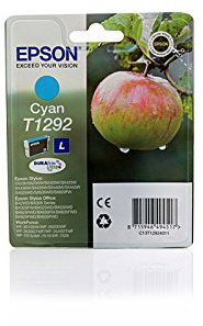 Epson Original C13T12924010 / T1292 Tintenpatrone Cyan Stylus SX 525 WD