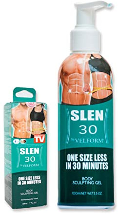 BEST DIRECT Velform Slen30 As seen on TV, Straffungs- und Anti-Cellulite-Gel-Creme Modellierendes Körpergel Schnelle und einfache Anti-Cellulite-Creme Fettverbrennung für Frauen