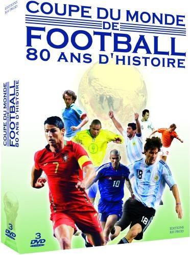 COFFRET COUPE DU MONDE DE FOOTBALL 80 ANS D'HISTOIRE