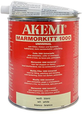 AKEMI Marmorkitt 1000 Universal, weiß, 1l