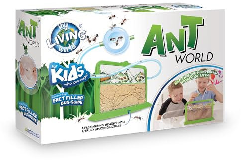 My Living World - Ant World | Discover The Amazing World Of Ants | Includes Easy To Use, Quality Equipment | With 9 Page Fact Filled Bug Guide | For Ages 5+