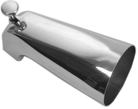 DANCO Bathroom Tub Spout with Front Pull Up Diverter, Chrome Finish, 1-Pack (88052)