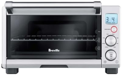 Breville BOV650XL Compact Smart Oven and Countertop Toaster, Small, Brushed Stainless Steel