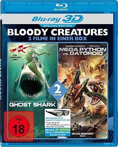 Ghost Shark/Mega Python - Bloody Creatures - Uncut [3D Blu-ray] (Special Edition)