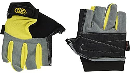 KONG Segelhandschuh Alex gelb/schwarz Gr.L