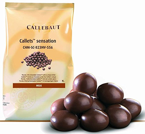 Callets Sensation Milch, Vollmilch-Schokoladen-Perlen, 33% Kakao, 2,5 kg