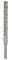 Bosch Professional 2608576167 - Broca SDS-PLUS-7X: 16x150x215