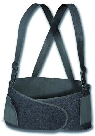 Kneetek Rückenstützgurt XXL (110–138 cm) – Rückenstütz-Gurt zur Entlastung & Stabilisierung von Lendenwirbel & Rückgrat | Ergonomischer Stützgurt für Arbeit, Sport & Alltag