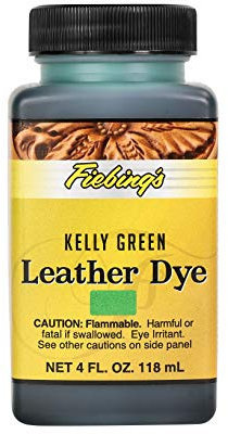 Fiebings Teinture Cuir 118 ml, vert kelly, 4 fluid ounce