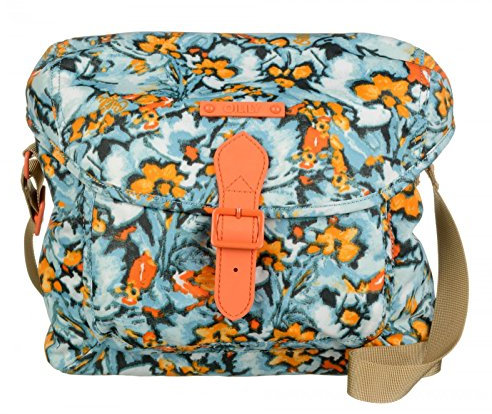 Oilily Camo Flower M Shoulder Bag Blue Mist