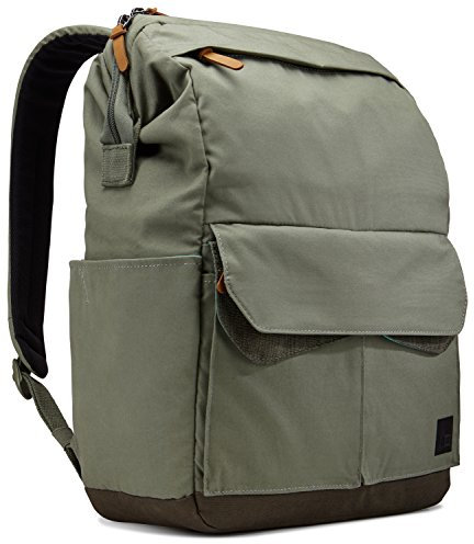 Case Logic LoDo Medium Daypack Rucksack für Notebooks bis 35,6 cm (14 Zoll) Petrol Green