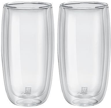 ZWILLING J.A. Henckels Beverage Glass Set, White 2 Count (Pack of 1)
