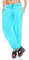 Malito - Damen Haremshose - Leichte Stoffhose aus Baumwolle - Bequeme Hippie Sommerhose für warme Tage - Aladinhose/Pumphose 3417 (Babyblau)