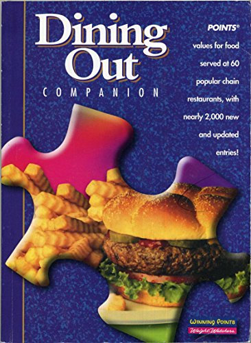 2002 Dining Out Companion; Gewinnpunkte; Punkte Werte für Speisen, die in 60 beliebten Kettenrestaurants serviert werden, mit fast 2.000 neuen und aktualisierten Einträgen