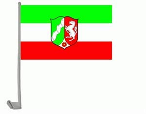 Everflag Auto-Fahne: Nordrhein-Westfalen NRW