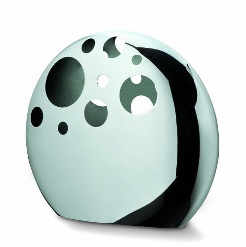 Philippi 129007 Moon Vase Edelstahl, Silber, 24 x 24 cm