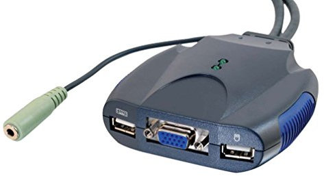 Cables To Go Trulink 2-Port Vga and USB Micro Kvm with Audio - Conmutador Kvm/Audio - USB - 2 X Kvm/Audio - 1 Usuario Local - Sobremesa
