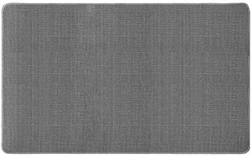 Primaflor - Ideen in Textil Natur Sisal-Teppich SISALLUX - Grau, 140x200cm, Rutschfester Vorleger, Fußbodenheizung geeignet, Sisal-Matte als Küchen-Läufer