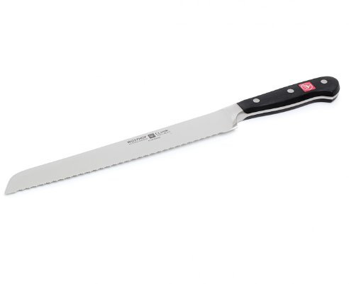 Wüsthof Brotmesser Doppelwelle Messer, Stahl, 0, 3 x 3.8 x 1.6 cm