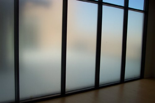 1 Metre x 3 Metre Opal Frosted Window Film - Privacy Frosted Glass Film