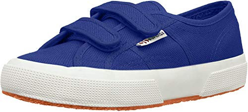 SUPERGA 2750 COTJSTRAP CLASSIC, Sneaker, Unisex - Bambini e ragazzi, Blu (Intense Blue G88), 32 EU