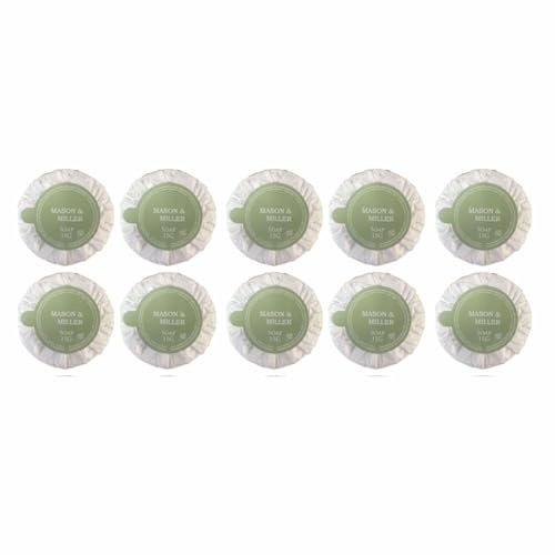 10 x Mason & Miller Tissue Pleated Guest Soaps