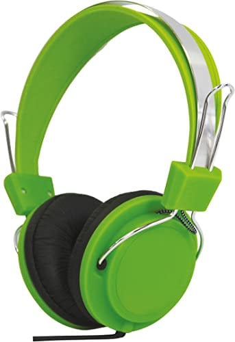 Soundlab Fashion Colours Stereo Headphones Green