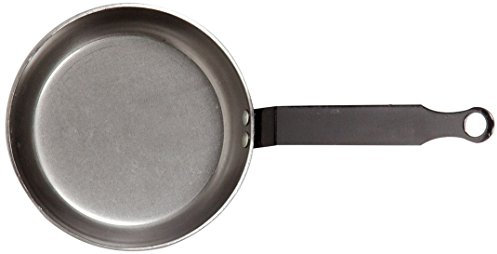 La Valenciana Sartén con Hierro Pulido, Acero, Plateado, 22 Centimeters cm