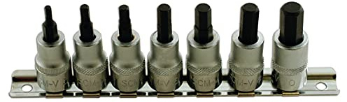 Laser 1791 1791 Satz SK-Schlüssel - MM 3/8” Dr. 7-teilig
