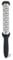 Cuisipro Shaver Rasp, Grater, Ideal for Citrus Zest, Parmesan, Garlic, Nutmeg, Cinnamon, Stainless Steel/Black