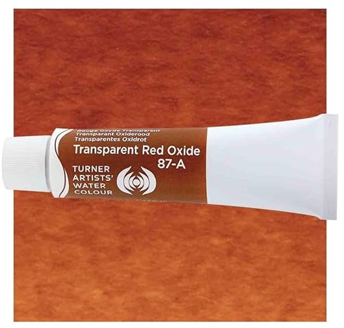Turner : Artist's Watercolour Paint : 15ml : Transparent Red Oxide