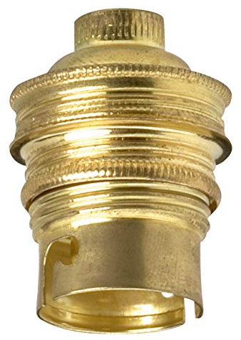 Legrand 060008 B22 Douille Culot à Raccord Fileté et Double Gague Matière Métallique, 4A, 150W