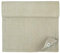 Linen & Cotton Hochwertiger und Eleganter Tischläufer Stoff/ Tischband mit Hohlsaum Florence - 100% Leinen, 43 x 130cm (Natur/ Grau/ Beige) Ideal für Hochzeit Gastronomie Hotel