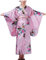 Botanmu Robe Kimono pour femme Robe japonaise Costume cosplay de photographie 5 couleurs ,Rose,Taille unique