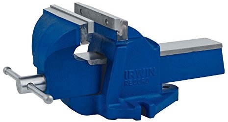 IRWIN Tools 226304ZR Werkstatt-Schraubstock, robust, 10,2 cm, Grau